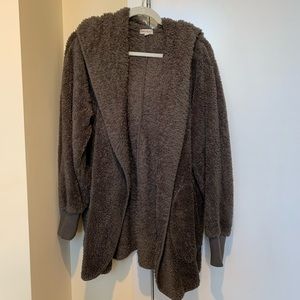 Sherpa cozy cardigan